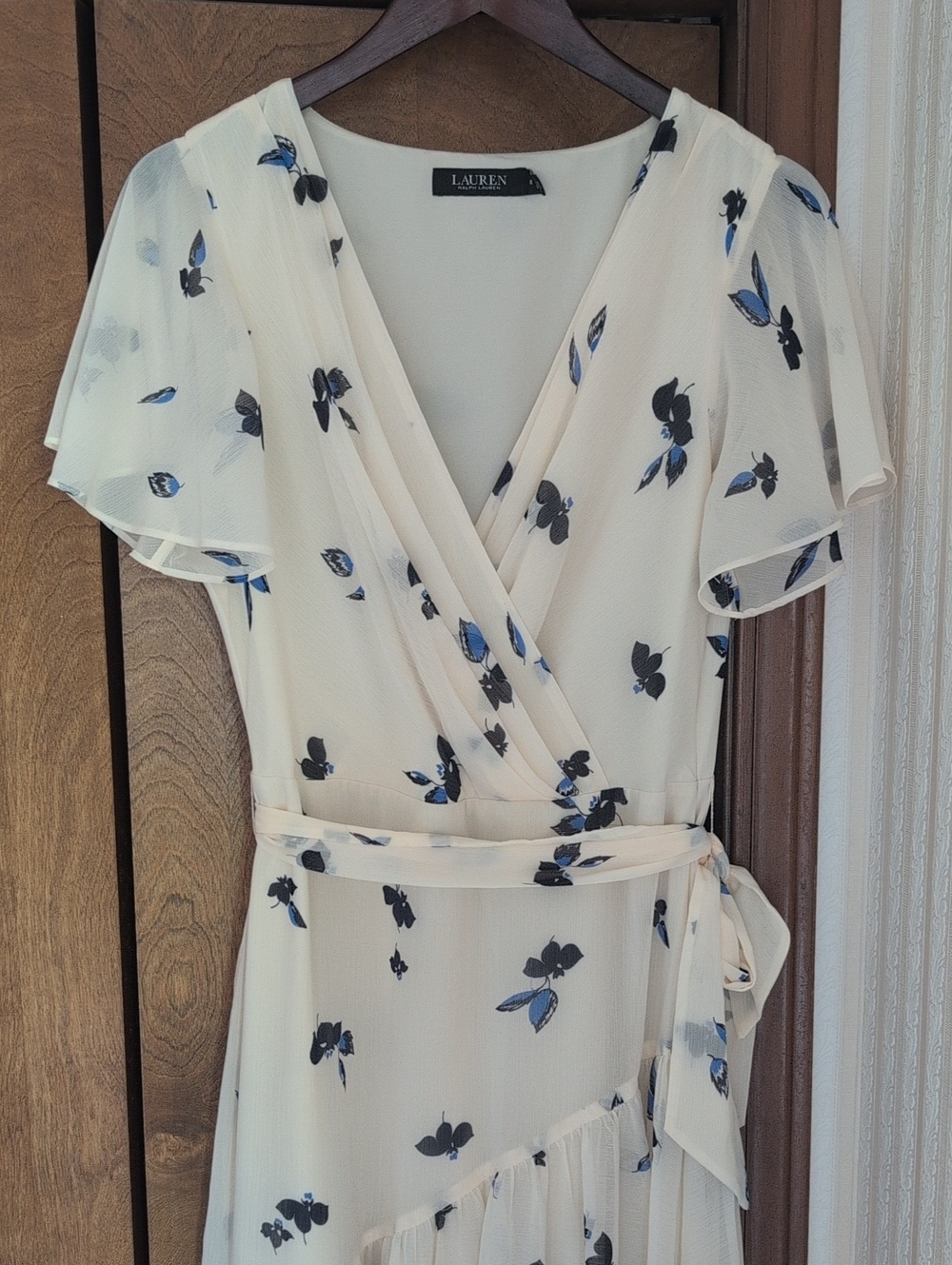Ralph Lauren flutter sleeve dress - Picture 4 of 13